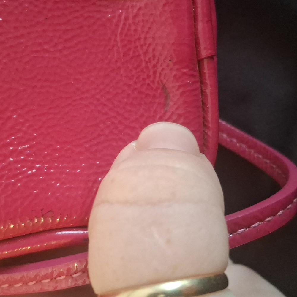 Coach Pink Mini Wristlet - Picture 5 of 5